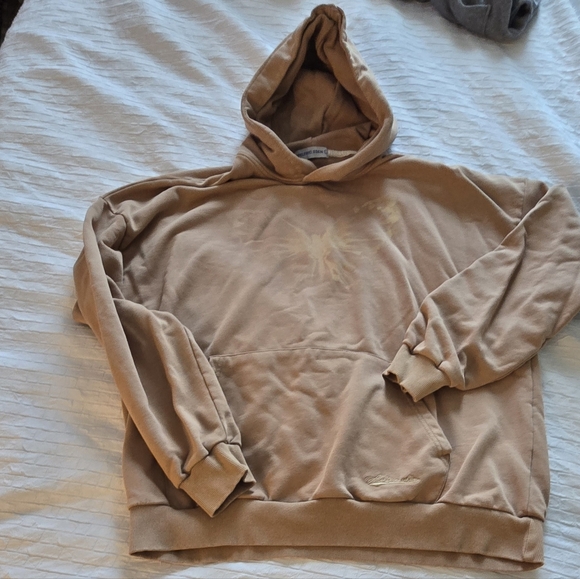 Aelfric Eden Hoodie Washed Butterfly Print - Picture 4 of 6